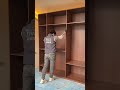 Amazing Custom Bedroom Wardrobe with Floating Desk Build