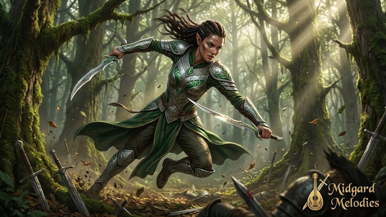 Blade of the High Elf Guardian | Fast-Paced Elven Battle Music