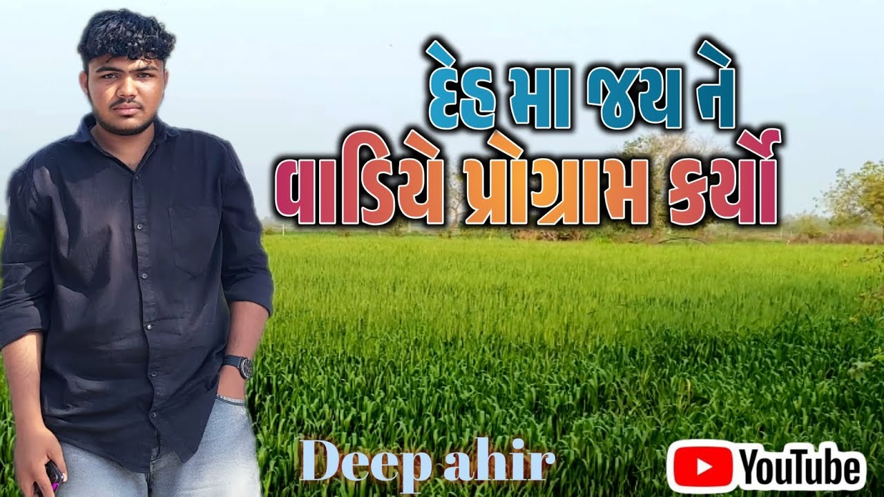 દેહ મા જય ને વાડિયે પ્રોગ્રામ કર્યો | @deepahir8838 #vlog #vlogvideo 
