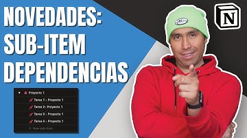 SUB-ITEMS Y DEPENDENCIAS EN NOTION | Maxi Hawk