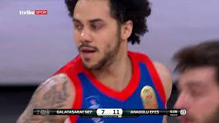 Maç Özetigalatasaray Nef - Anadolu Efes 20.Hafta Maç Özeti