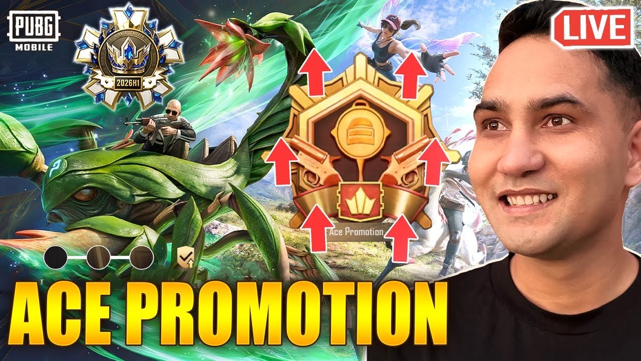 (vert) ACE PROMOTIOM MATCH PUBG MOBILE | S28 CONQUEROR GRIND 