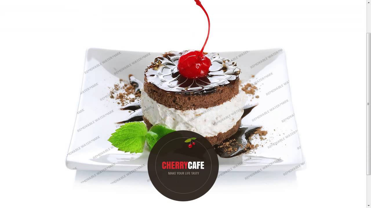 Cafe Website Template