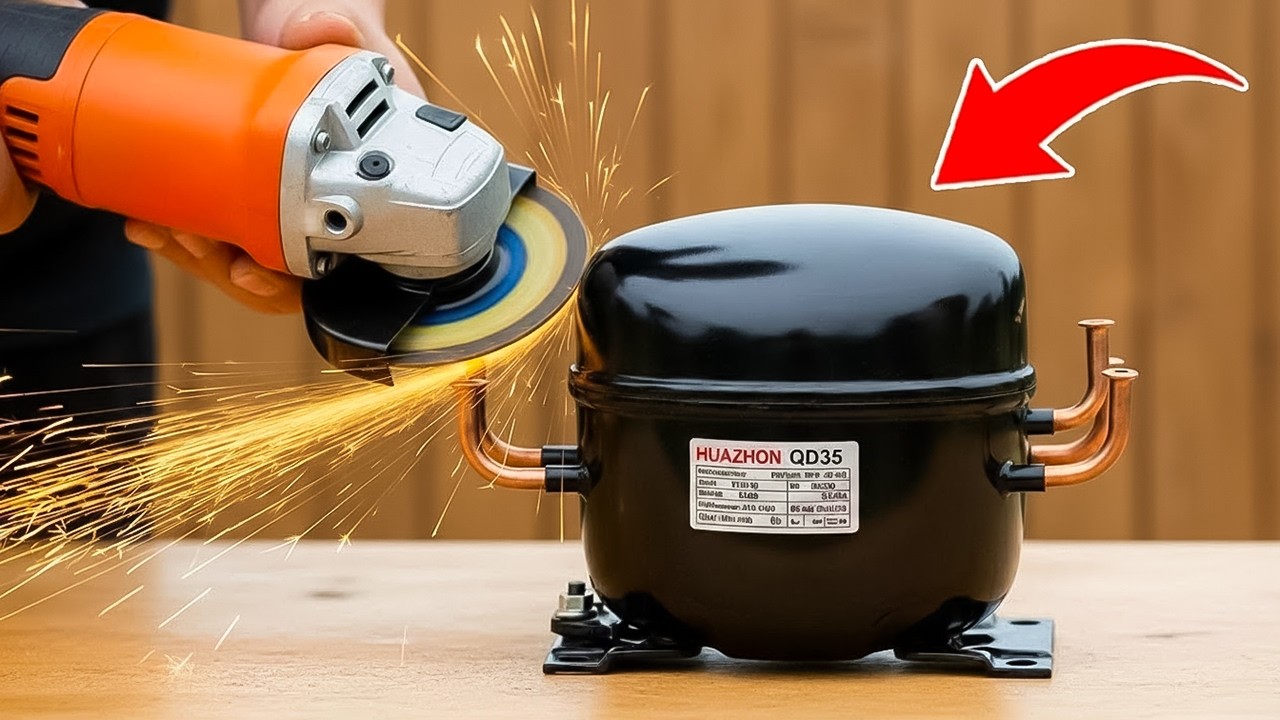 Миллиарды людей не знают этого секрета😱! Никто не знает, что компрессоры холодильников — это золот