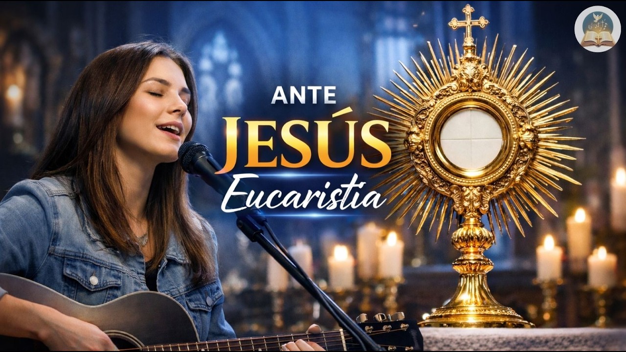 Ante Jesús Eucaristía 🙏 Cantos de Adoración Profunda en Su Presencia | Música Católica para Orar