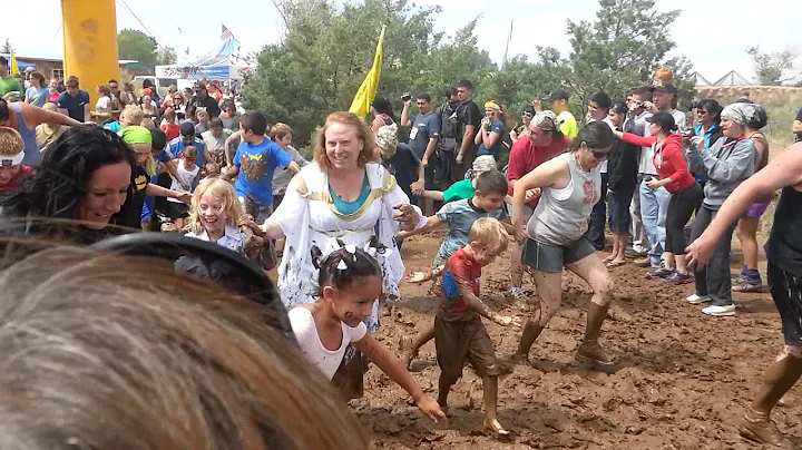 Dirty Dash 2012 - Suzanne, Jasmine, Aaron Dondero