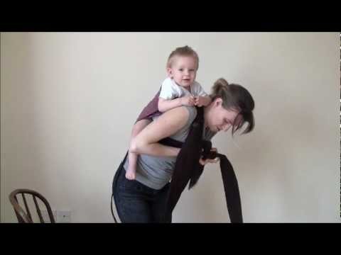 mei tai back carry toddler