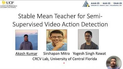 [AAAI 2025] Stable Mean Teacher for Semi-supervised Video Action Detection