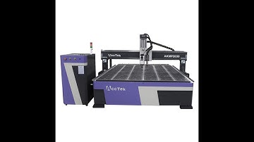 Acctek 2030 size cnc router and plasma cutting machine 2 in 1 design