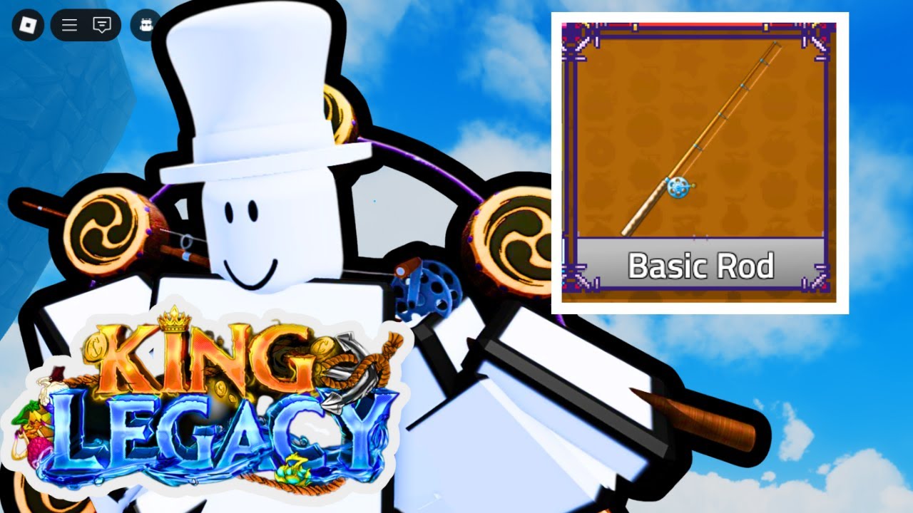 COMO PEGAR A VARA DE PESCA NO KING LEGACY