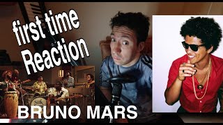 First Time Reaction To Bruno Mars - Leave The Door Open