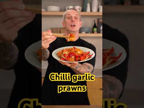 Chilli Garlic prawns