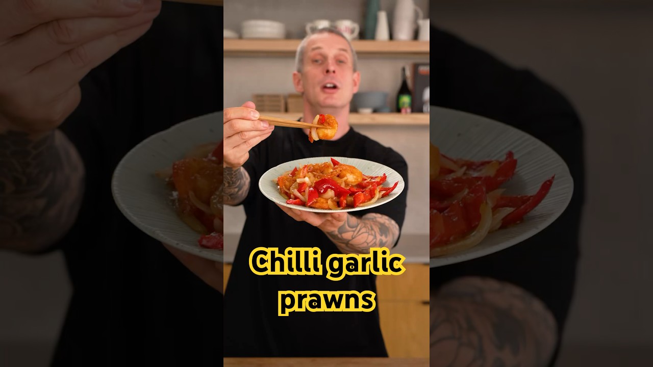 Chilli  Garlic prawns 🍤