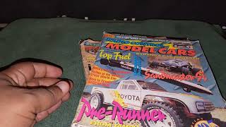 Quick look.down nitro memory lane.. RC mag edition.. Hpi savage, Tmaxx