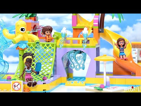 It's not a pool, it's a water park. Apparently ‍♀️ Lego Friends build & review