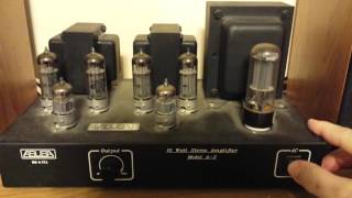 ASUSA Model A-2 Tube Amplifier Kit Demo