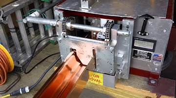 KWM Gutter machine with smart controller tutorial