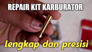 Complete and precise repair kit recommendations (carburetor contents)