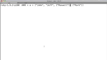 Ruby Array flatten method