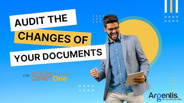 Audit the changes of your documents with SAP Business One