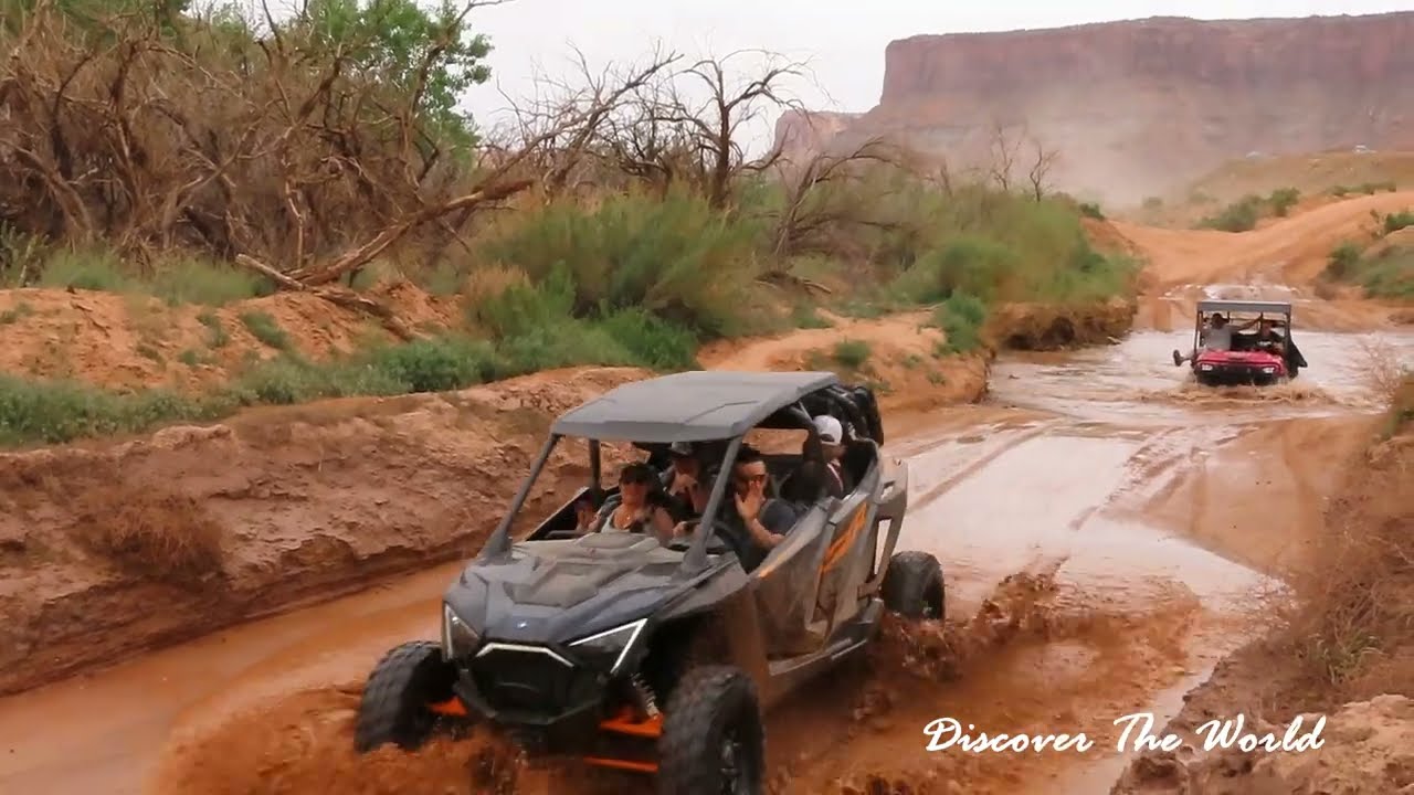 Приключения бок о бок - Кейн-Спрингс-роуд - Моаб - Юта