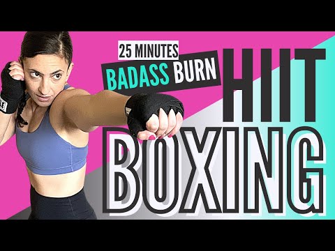 BRUTAL 25 Minutes SHADOW BOXING HIIT Workout Up TO 600 Cals Burned Must Go Full Out