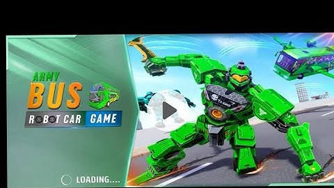 "Army Bus Robot Transformation Battle! Epic Military Robot Showdown!"