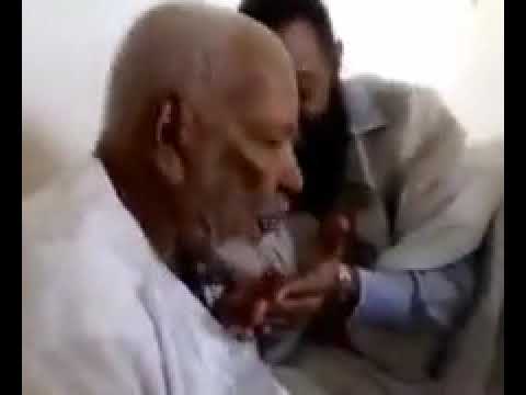 مقطع مشين لمحمد حسن ولد الددو يتبرك ببصاق شيخ صوفي اجتمع فيه الشر من التمشعر والتصوف وال