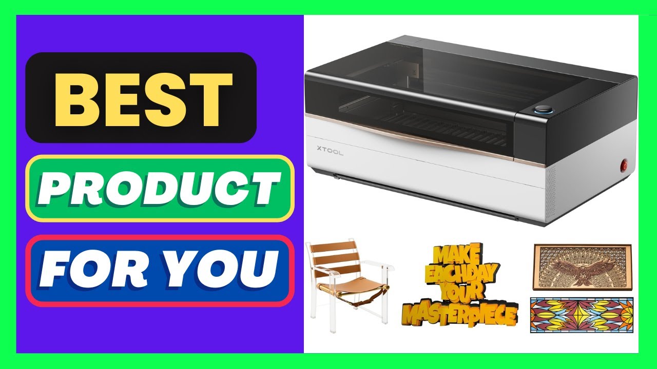 xTool P3 80W Flagship CO2 Laser Cutter with Intelligent Automation,