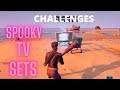 Destroy Spooky TV Sets All Locations | Fortnite Foreshadowing Challenges