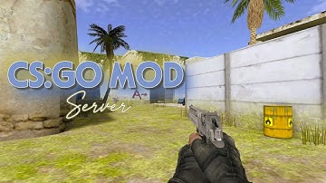 THE BEST CS 1.6 CSGO / CS2 MOD SERVER! +60 SKINS