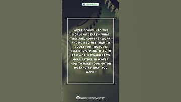 GEAR UP! 🔧 RobotDiva’s ‘Understanding Gears’ Premieres Monday!