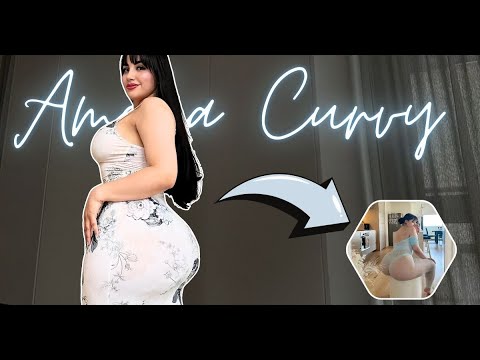Amelia Curvy The Middle Eastern Plus-Size Model Redefining Beauty - YouTube
