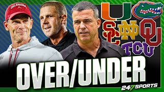 Predicting Win Totals for College Football Coaches Entering 3rd Year | Miami, Oklahoma, Florida, USC by 247Sports 5,351 views 1 day ago 12 minutes