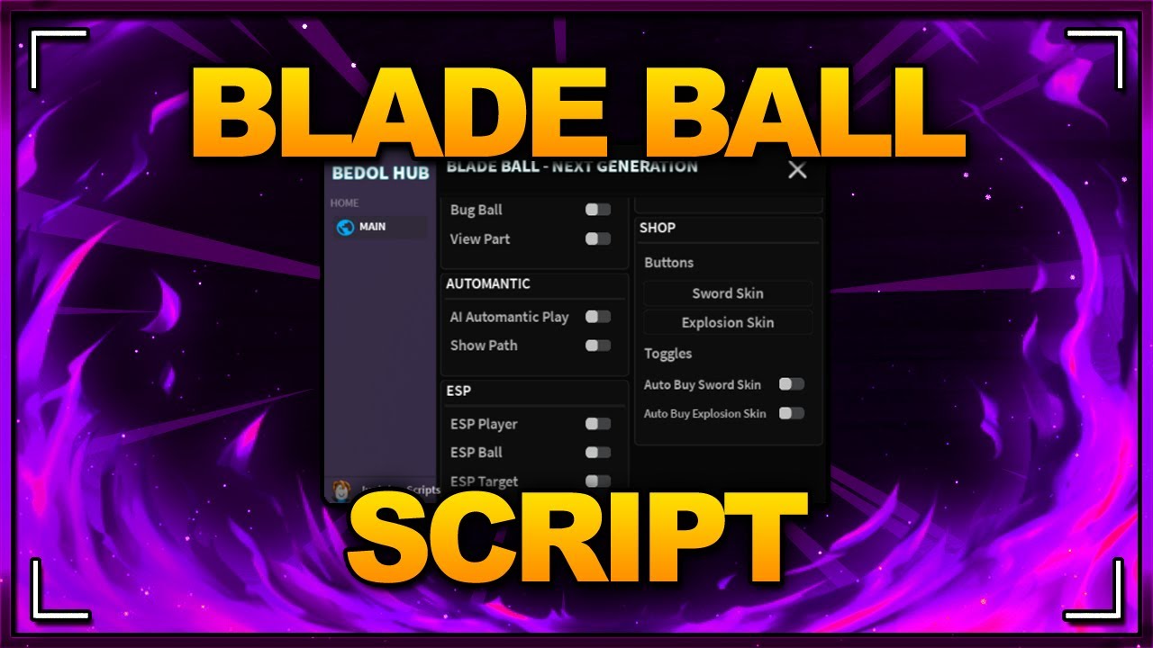 Bedol Hub Blade ball script sem key