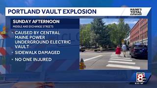 Portland intersection shut down as underground vault explosion sparks small fire