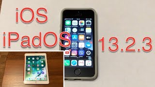 iOS 13.2.3 и iPadOS 13.2.3 на iPhone SE и iPad Pro