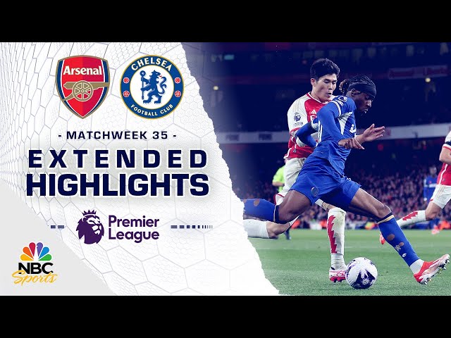 Arsenal v. Chelsea | PREMIER LEAGUE HIGHLIGHTS | 4/23/2024 | NBC Sports