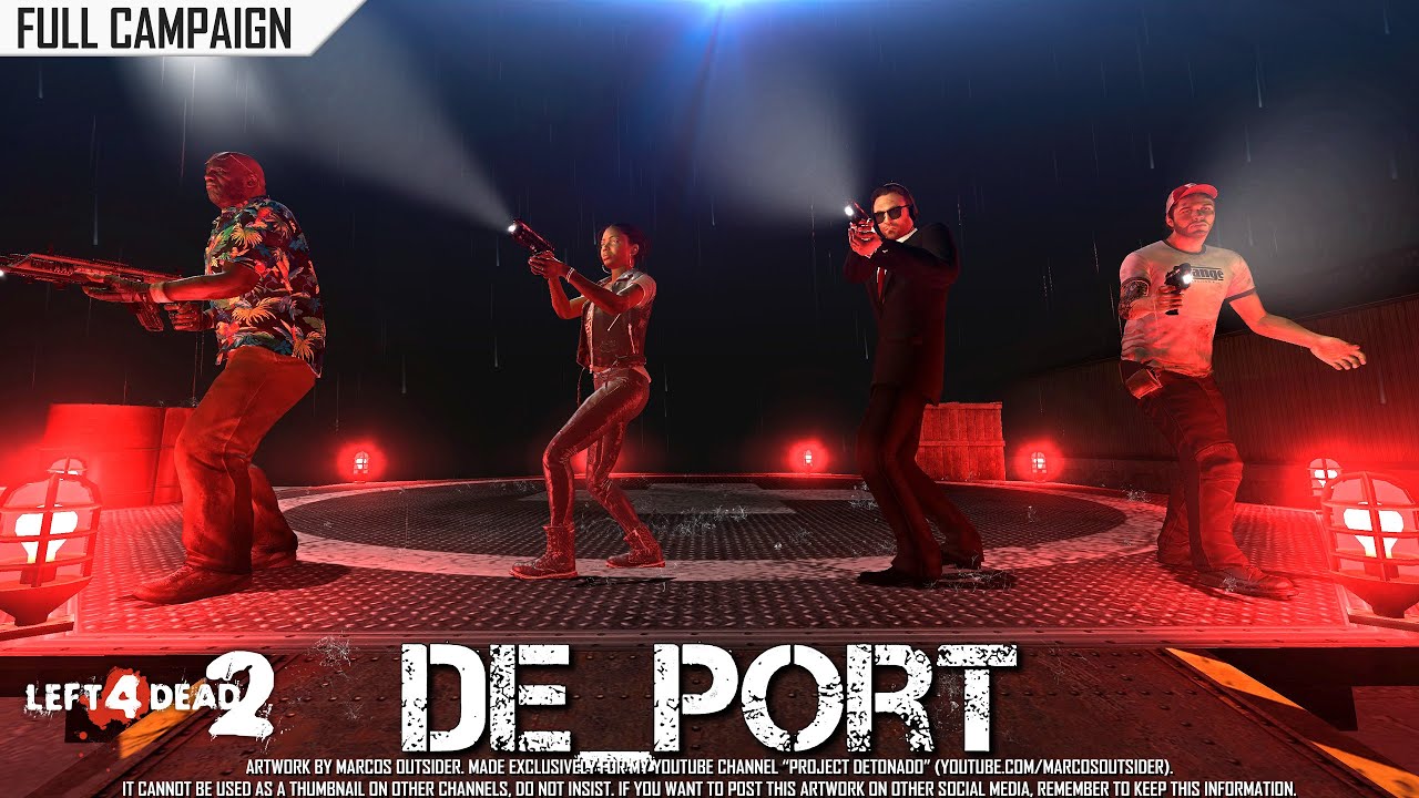 Left 4 Dead 2: DE_Port · Rating ⭐⭐⭐⭐⭐ 4K 60ᶠᵖˢ