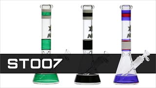ST007 | NG NICE GLASS Hand-Painted Beaker