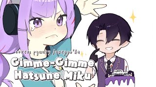 【 JUSEYYO COVER 】BENI - ギミギミ (Gimme Gimme) Hatsune Miku #MOONOFD3MONS