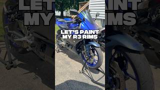 Diy Lukisan Pelang Sepeda Motor  Yamaha R3 2023 paintingrim yamahar3 yamaha