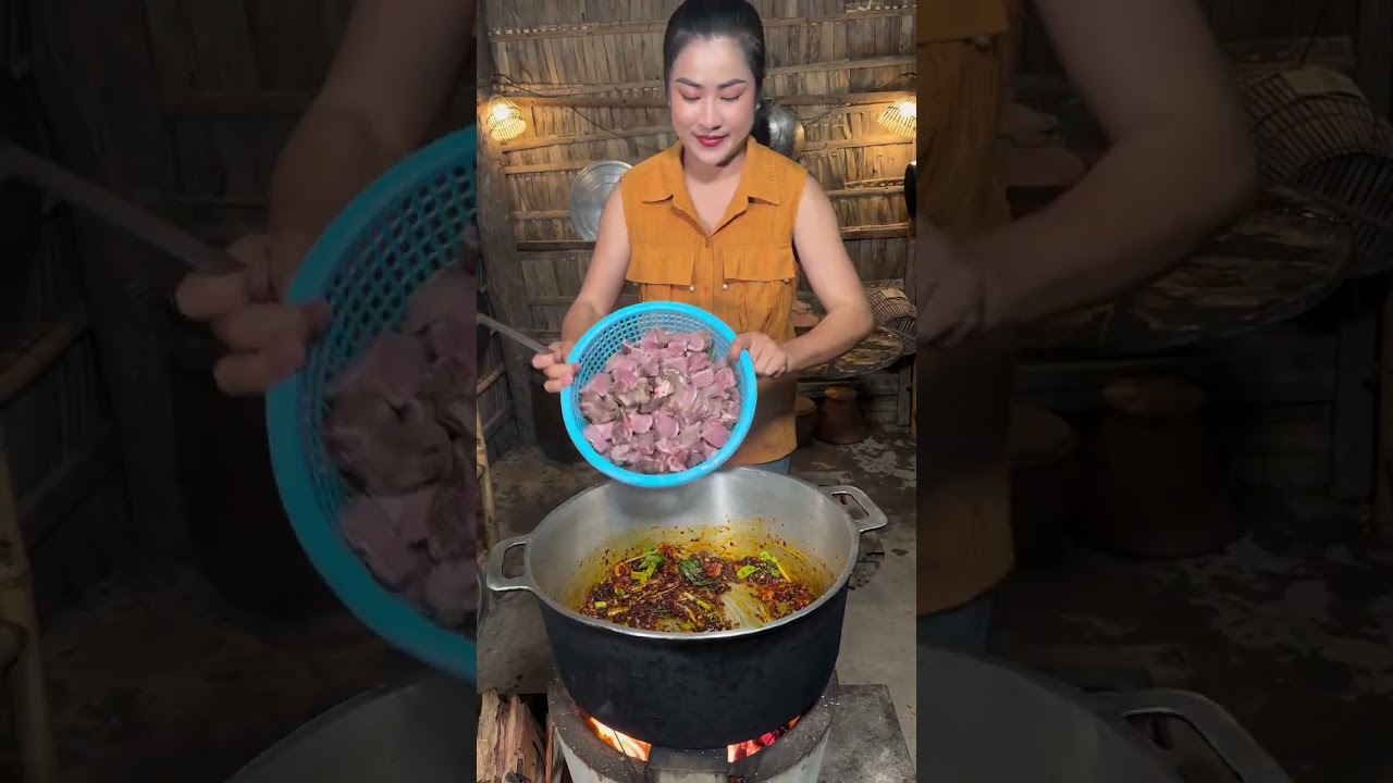 Yummy beef cooking with homestyle