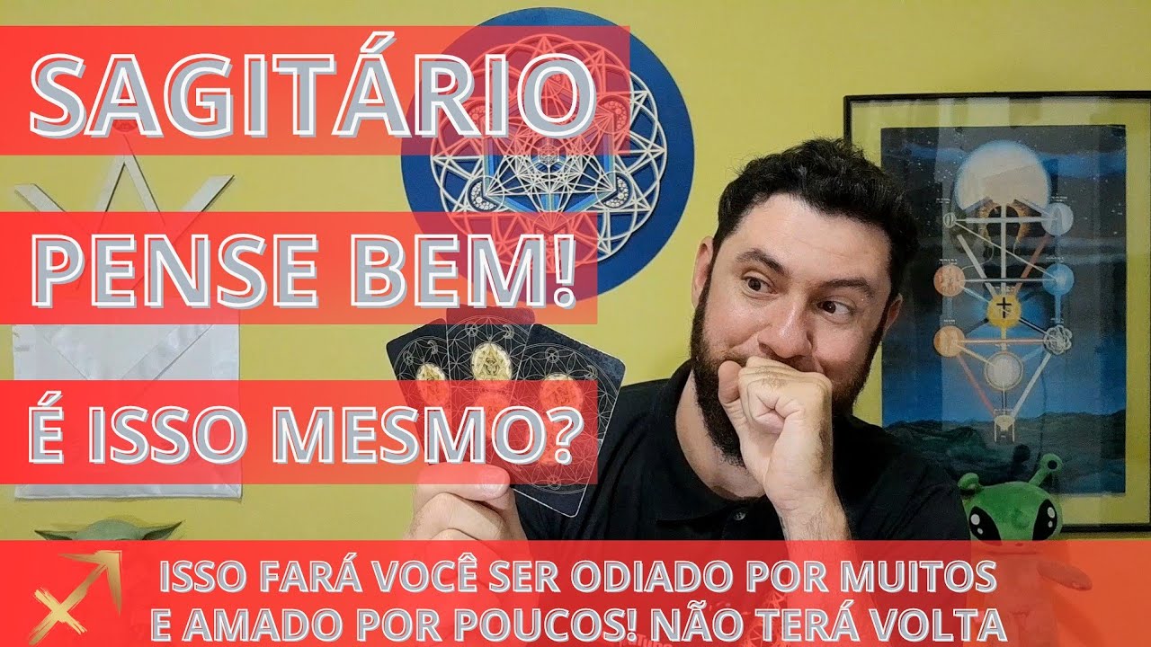 ♐SAGITÁRIO-PENSE BEM, É ISSO QUE VC QUER? POIS SERÁ UMA PESSOA ODIADA POR MUITOS E AMADA POR POUCAS!