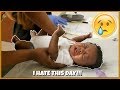BABY GETS VACCINATIONS!!!