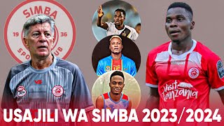 USAJILI WA SIMBA 2023/2024 Miquissone, Makabi Lilepo, Coulibaly, Aubin Kramo
