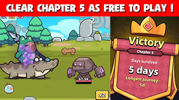 Capybara Go Chapter 5 Guide (How To Defeat Chapter 5 As Free To Play)!