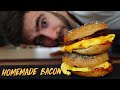 Insane Bacon Egg and Cheese Sandwich (homemade everything)