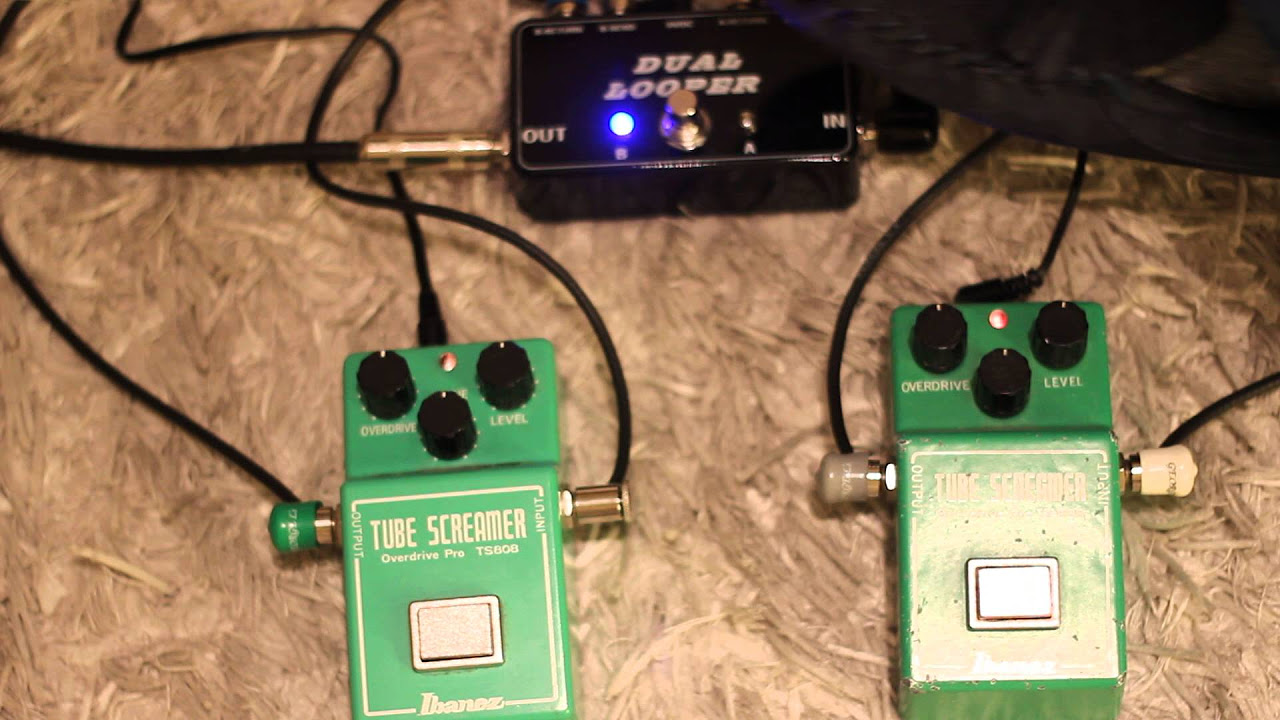 ギター Analog.man TS808 true vintage mod Ibanez TS-808 Tube Screamer with Analog Man True Vintage Mod