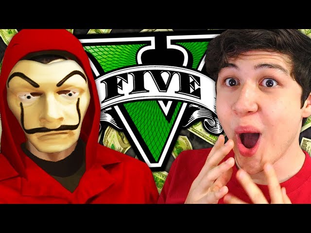 ROBO al BANCO *La CASA de PAPEL* en GTA 5! Grand Theft Auto V